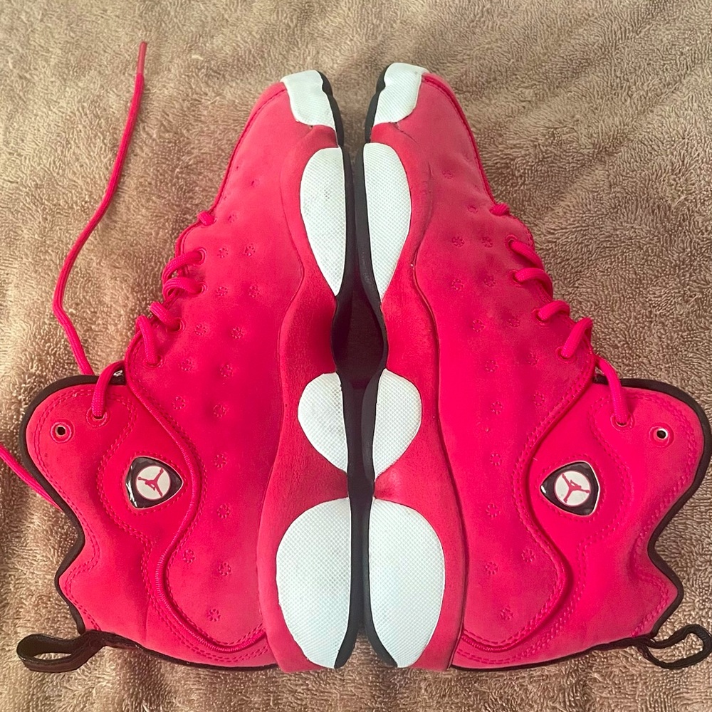 Women's Red Athletic High-Top Sneakers